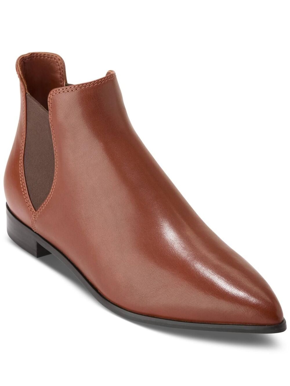 Cole Haan Hara Bootie Women's Shoes Dark Cuoio Leather Sz-5